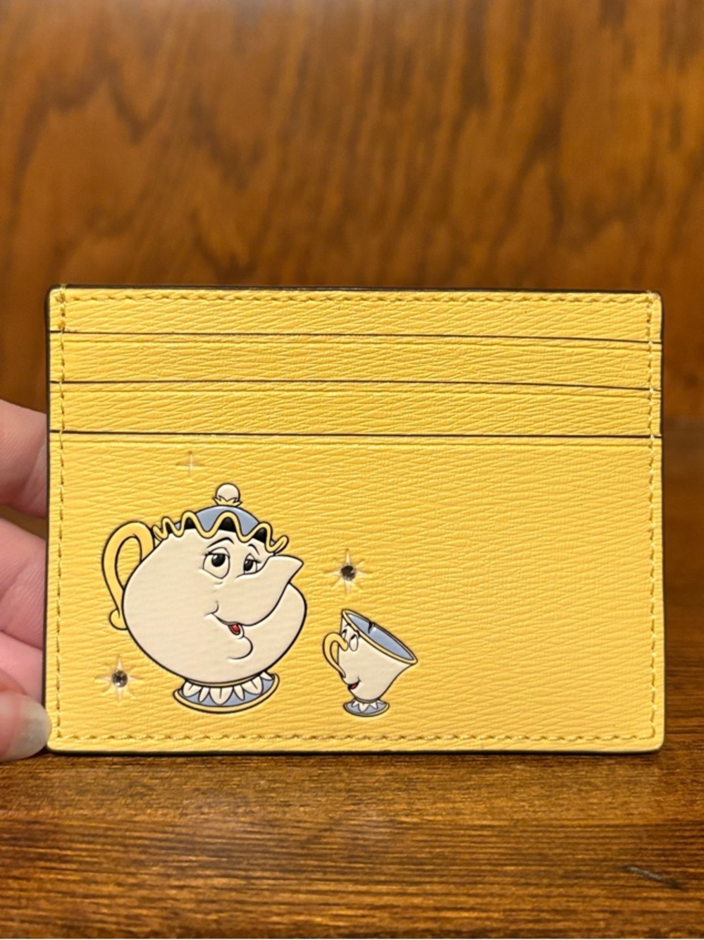 NWT-Disney x Kate Spade-SET-Beauty & Beast-Zip Wristlet & Small Card Holder-$288 - Picture 10 of 16